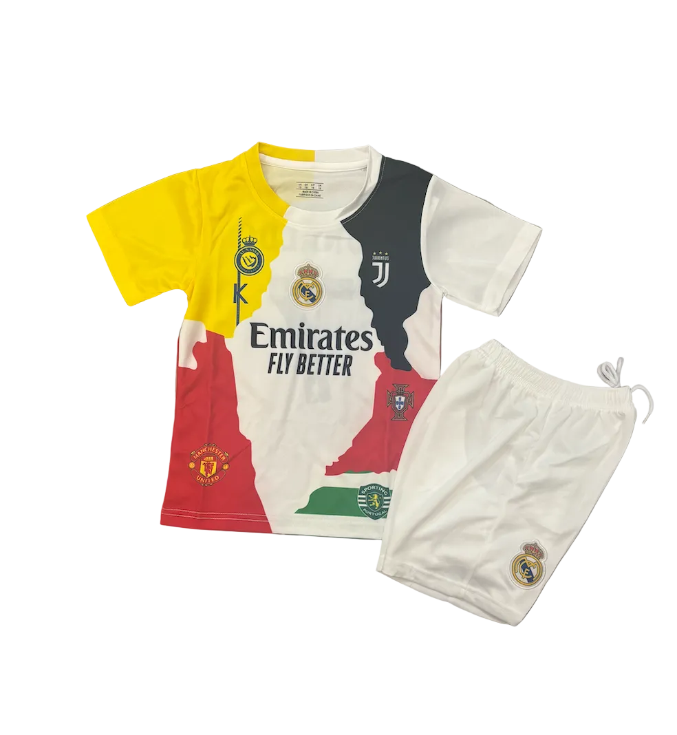 Cristiano Ronaldo All Teams Limited Edition Kids Kit