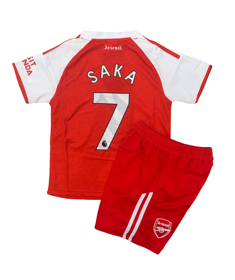 Saka Arsenal Home Kids Kit