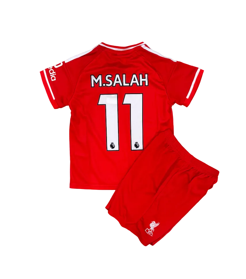 Mohamed Salah Liverpool Home Kids Kit