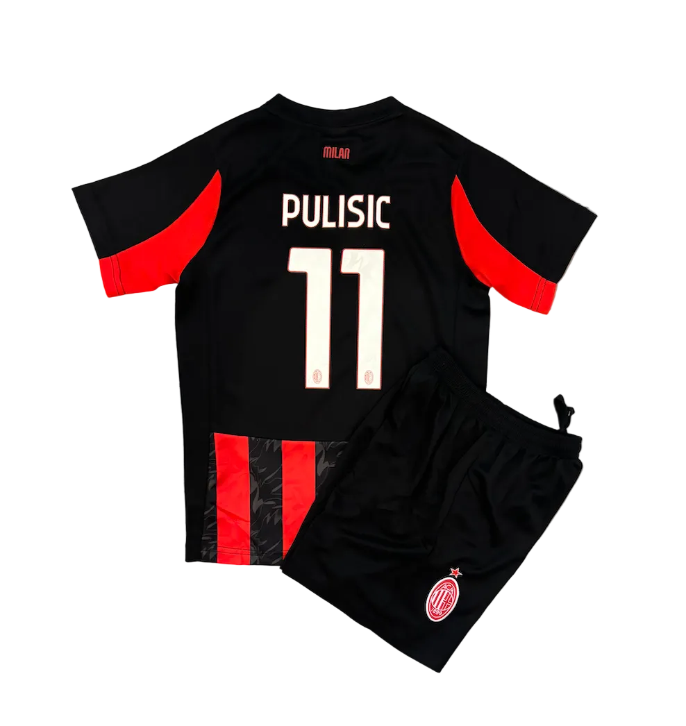 Pulisic AC Milan Home Kids Kit