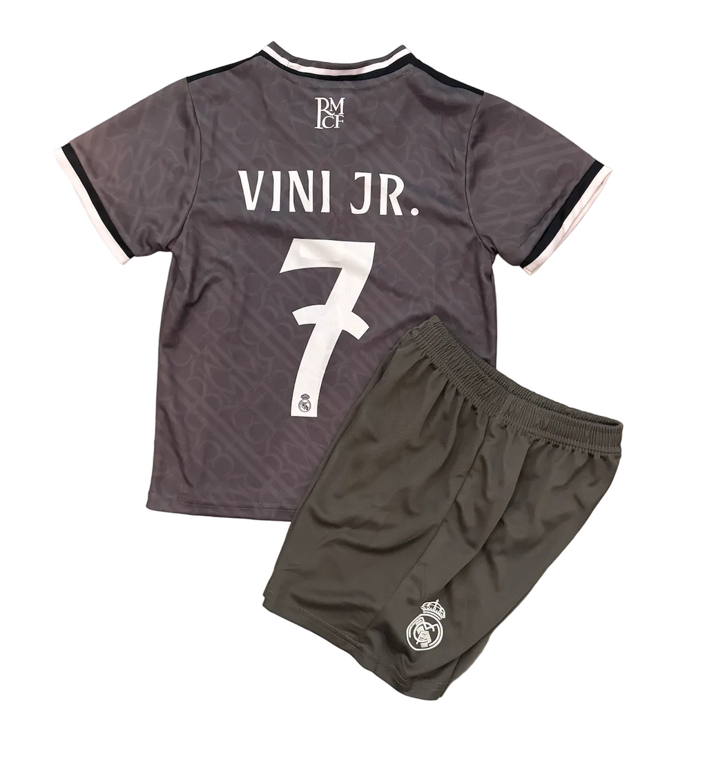 Vini Jr. Real Madrid Gray Kids Kit