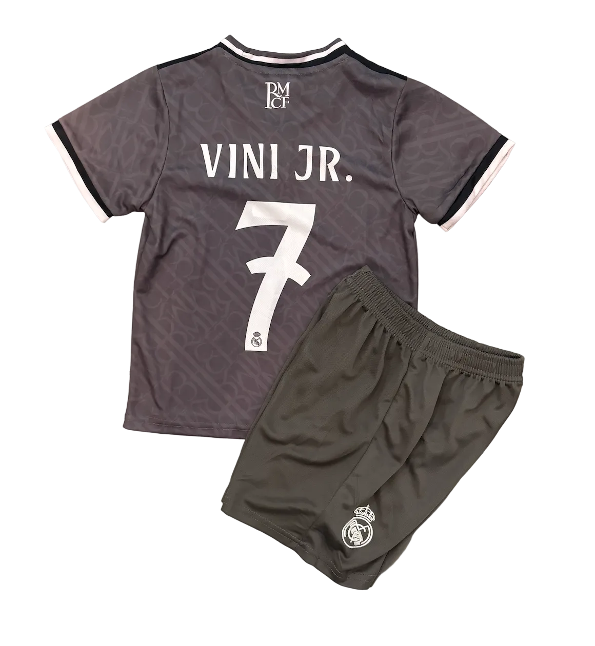Vini Jr. Real Madrid Gray Kids Kit