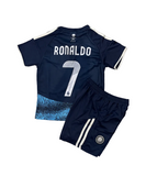 Cristiano Ronaldo Alnassr Blue Kids Kit