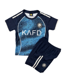Cristiano Ronaldo Alnassr Blue Kids Kit