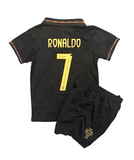 Cristiano Ronaldo Black Portugal Kids Kit