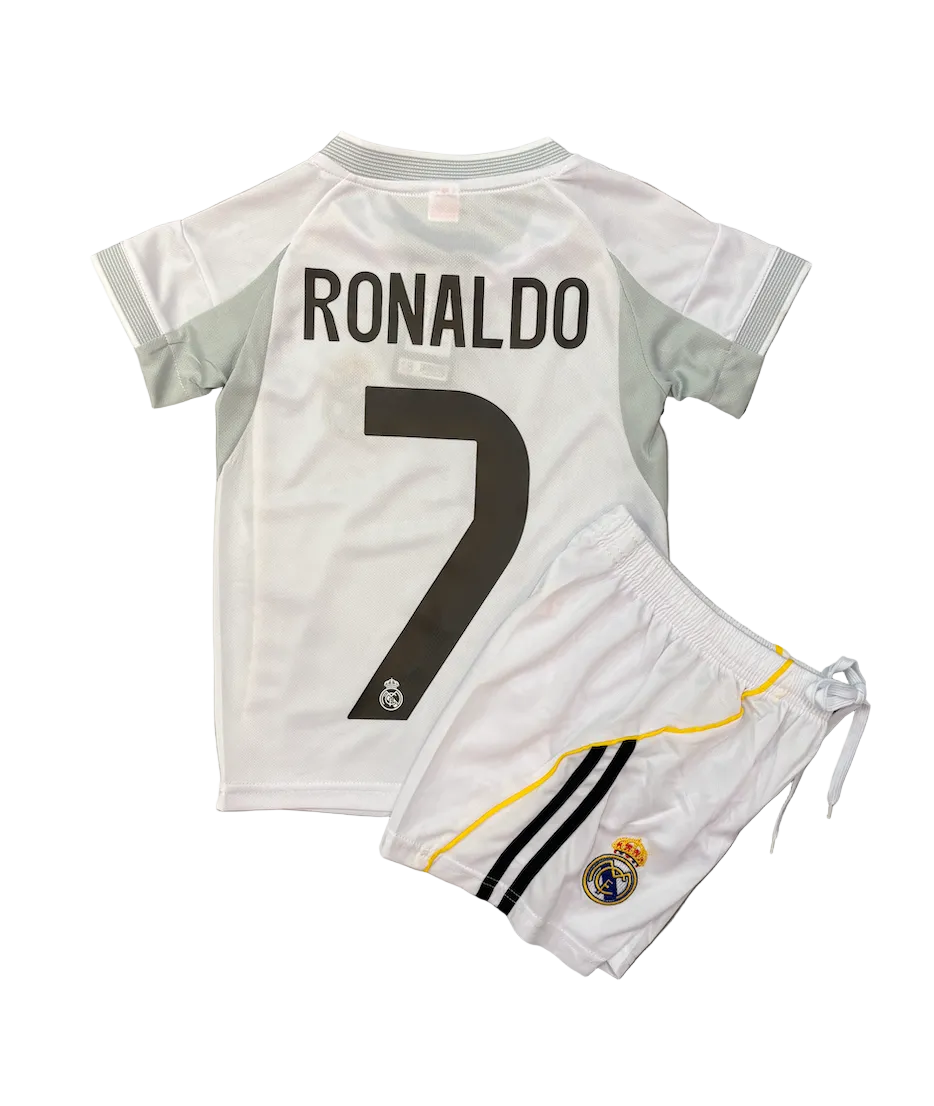 Cristiano Ronaldo Real Madrid Home Kids Kit