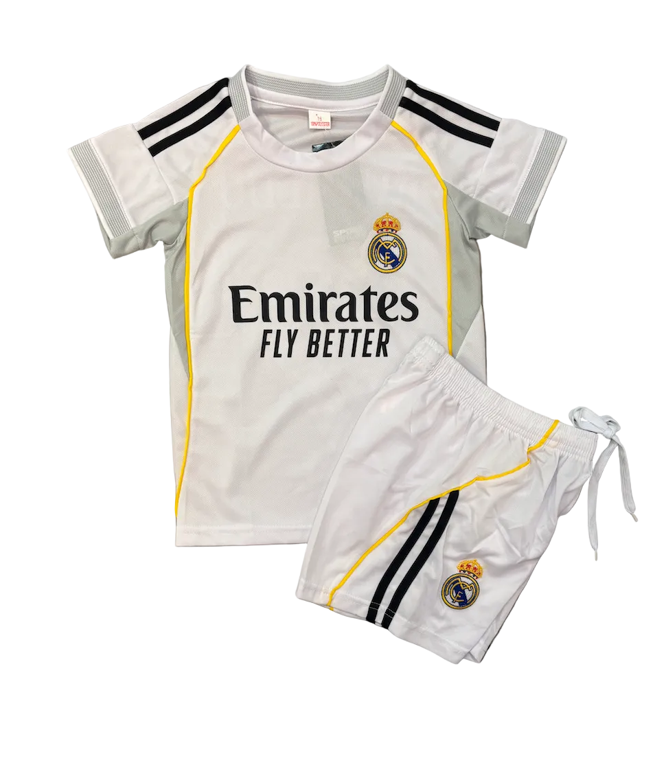 Cristiano Ronaldo Real Madrid Home Kids Kit