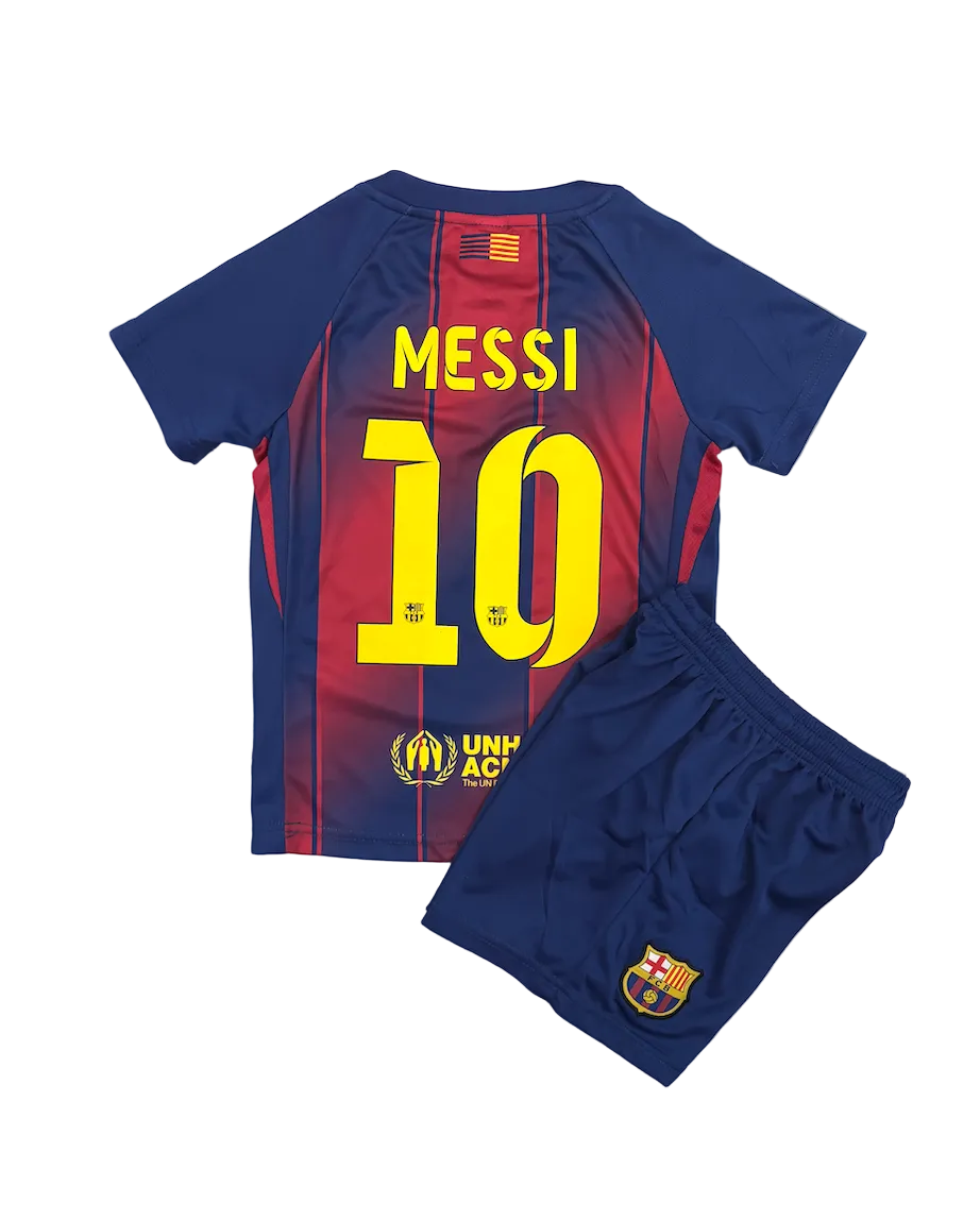 Lionel Messi Barcelona Home Kids Kit