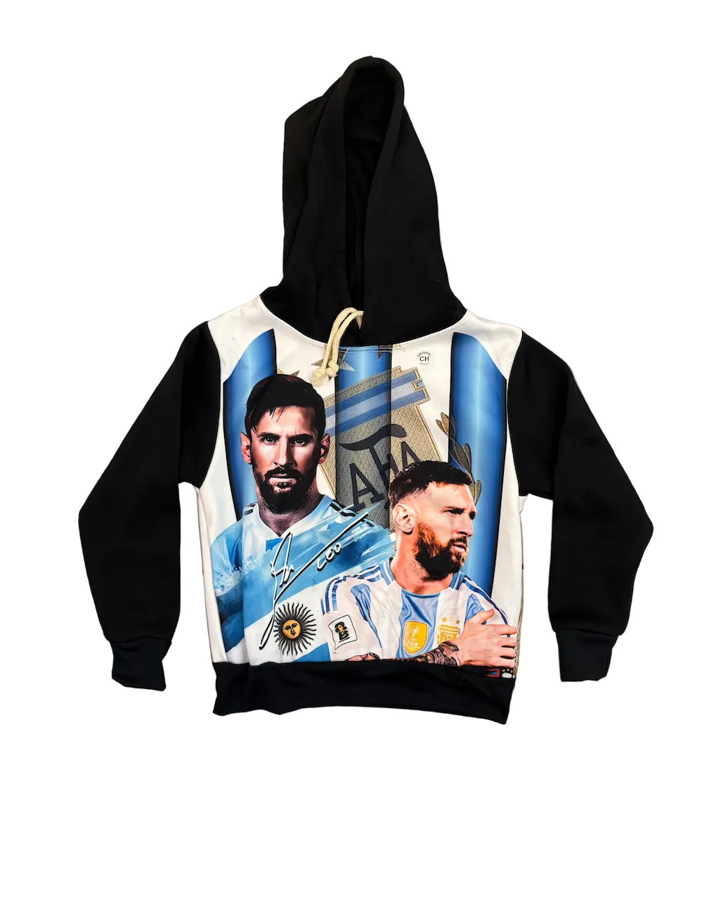 Lionel Messi Argentina Graphic Kids Hoodie