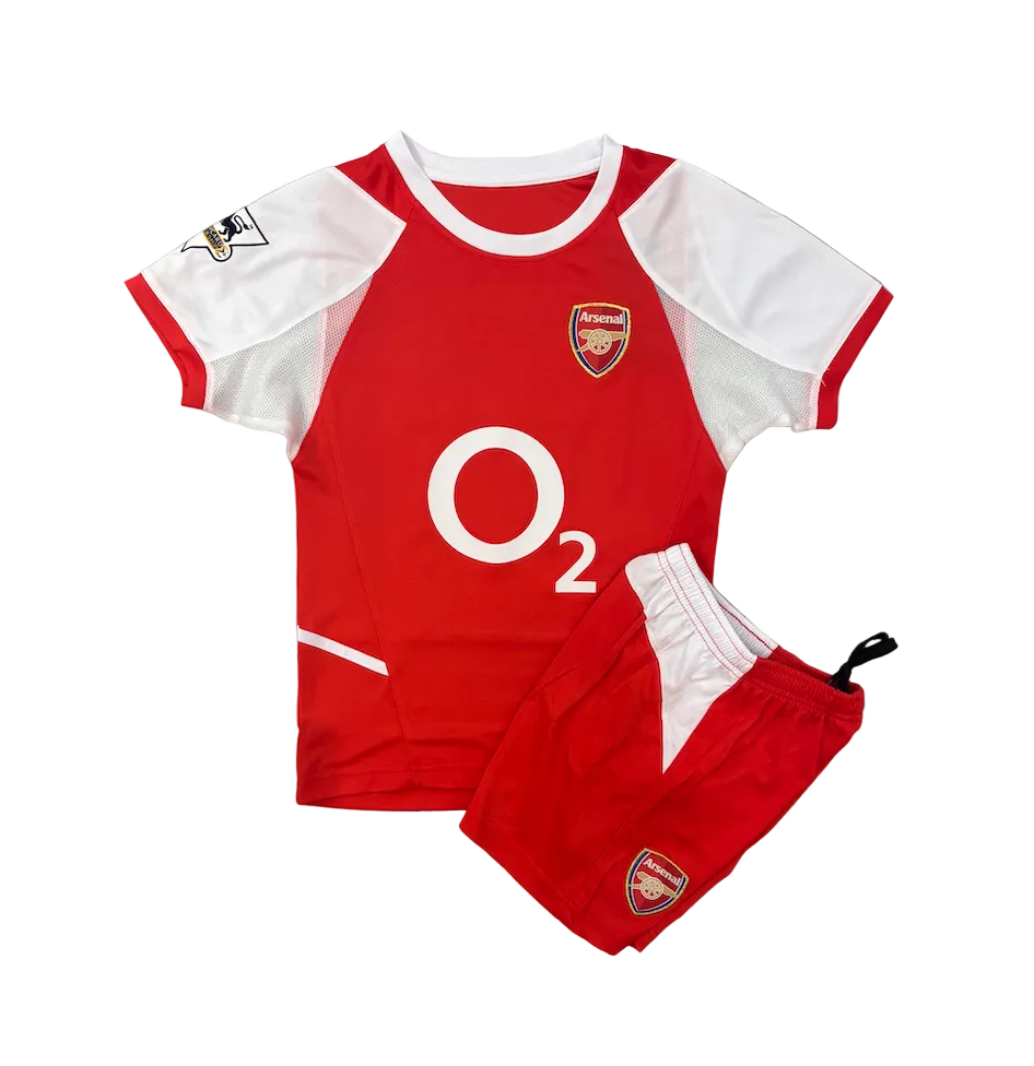 Retro Thierry Henry Arsenal Home Kids Kit