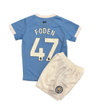 Phil Foden Manchester City Home Kids Kit