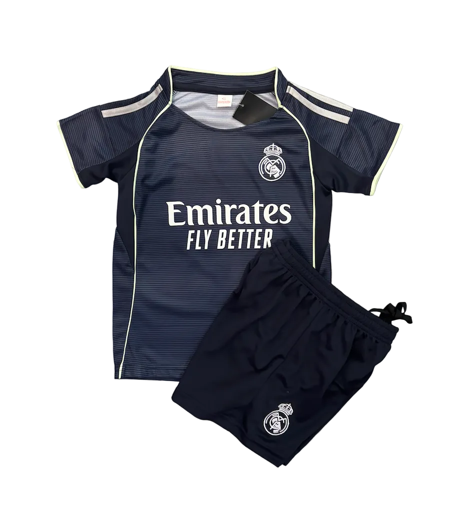 Vini Jr. Real Madrid Away Kids Kit