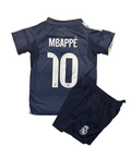 Kylian Mbappe Real Madrid Away Kids Kit