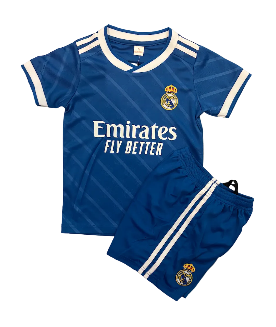 Valverde Real Madrid Blue Kids Kit