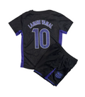 Lamine Yamal Barcelona Purple and Black Kids Kit