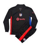 Lamine Yamal Barcelona Black Long Sleeve Kids Kit