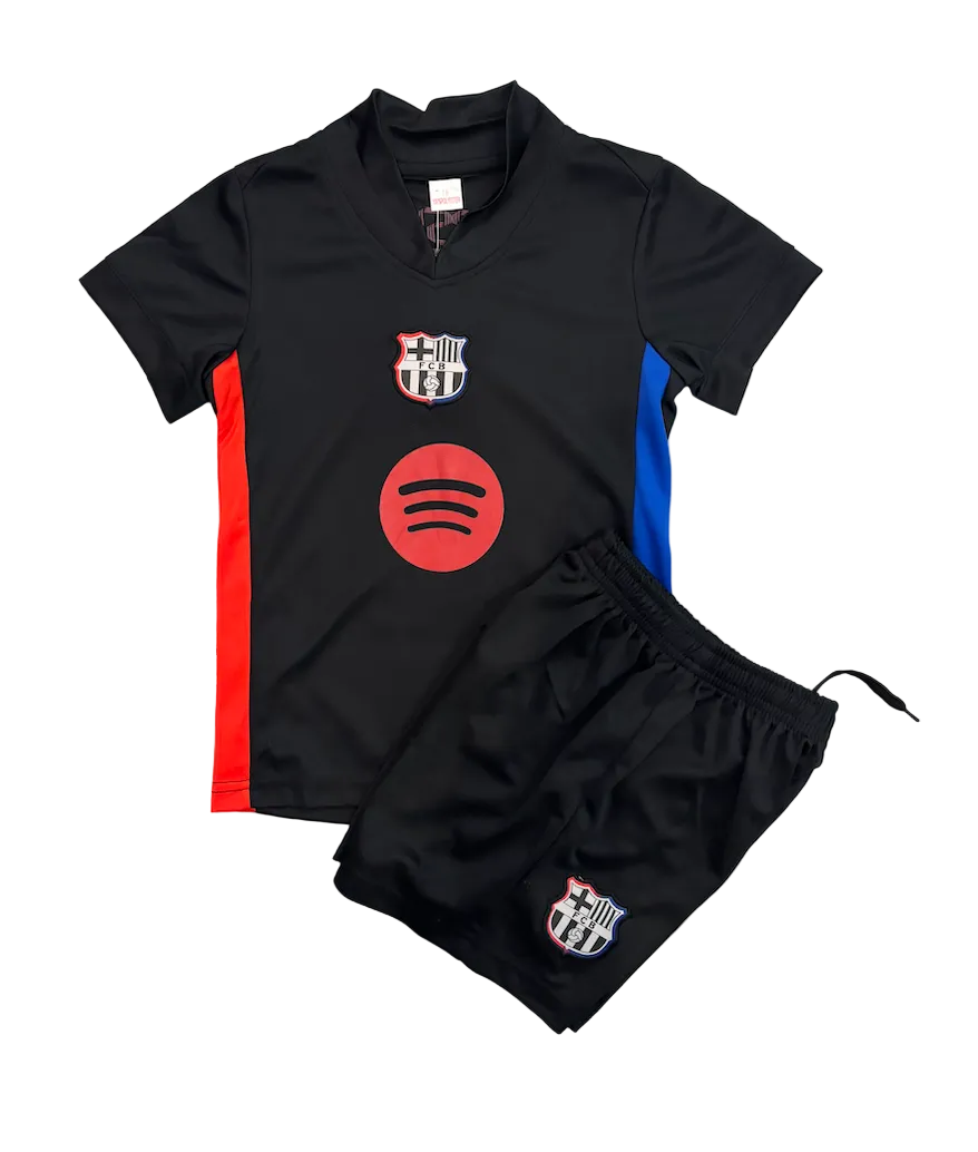 Lewandowski Barcelona Black Kids Kit