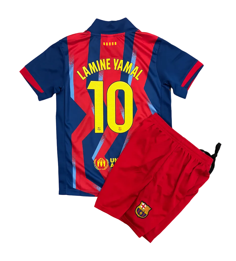 Lamine Yamal Barcelona Clasico Kids Kit