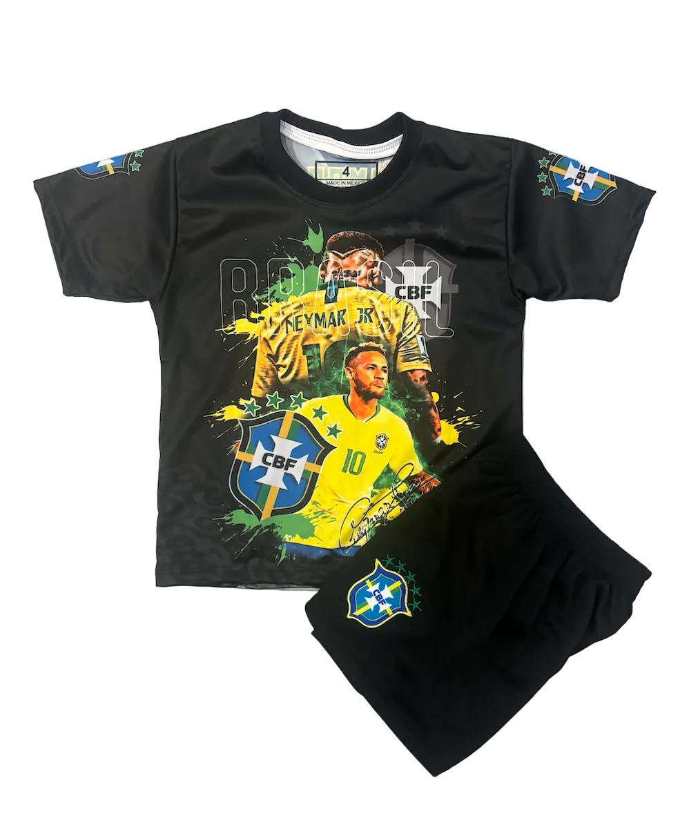 Neymar Jr. Brazil Graphic Kids Kit