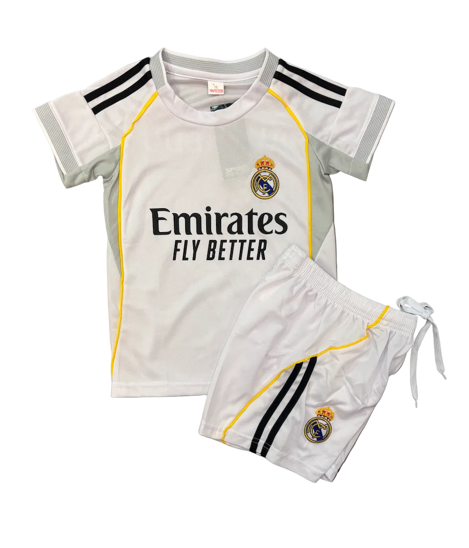 Trent Real Madrid Home Kids Kit