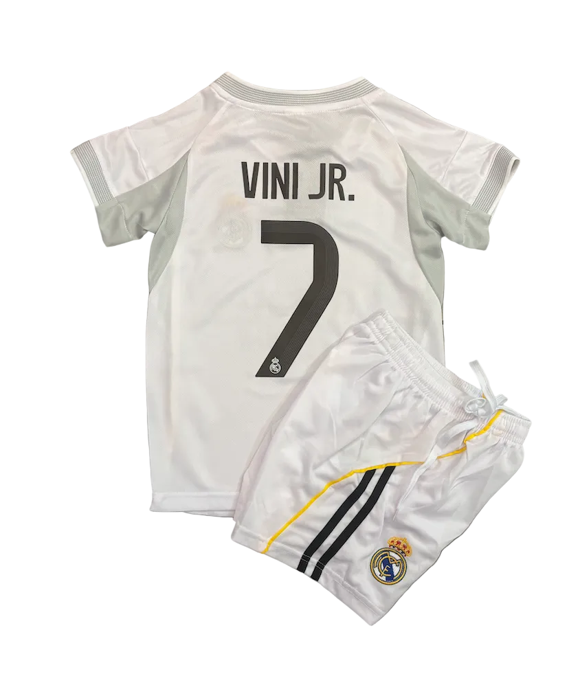 Vini Jr. Real Madrid Home Kids Kit