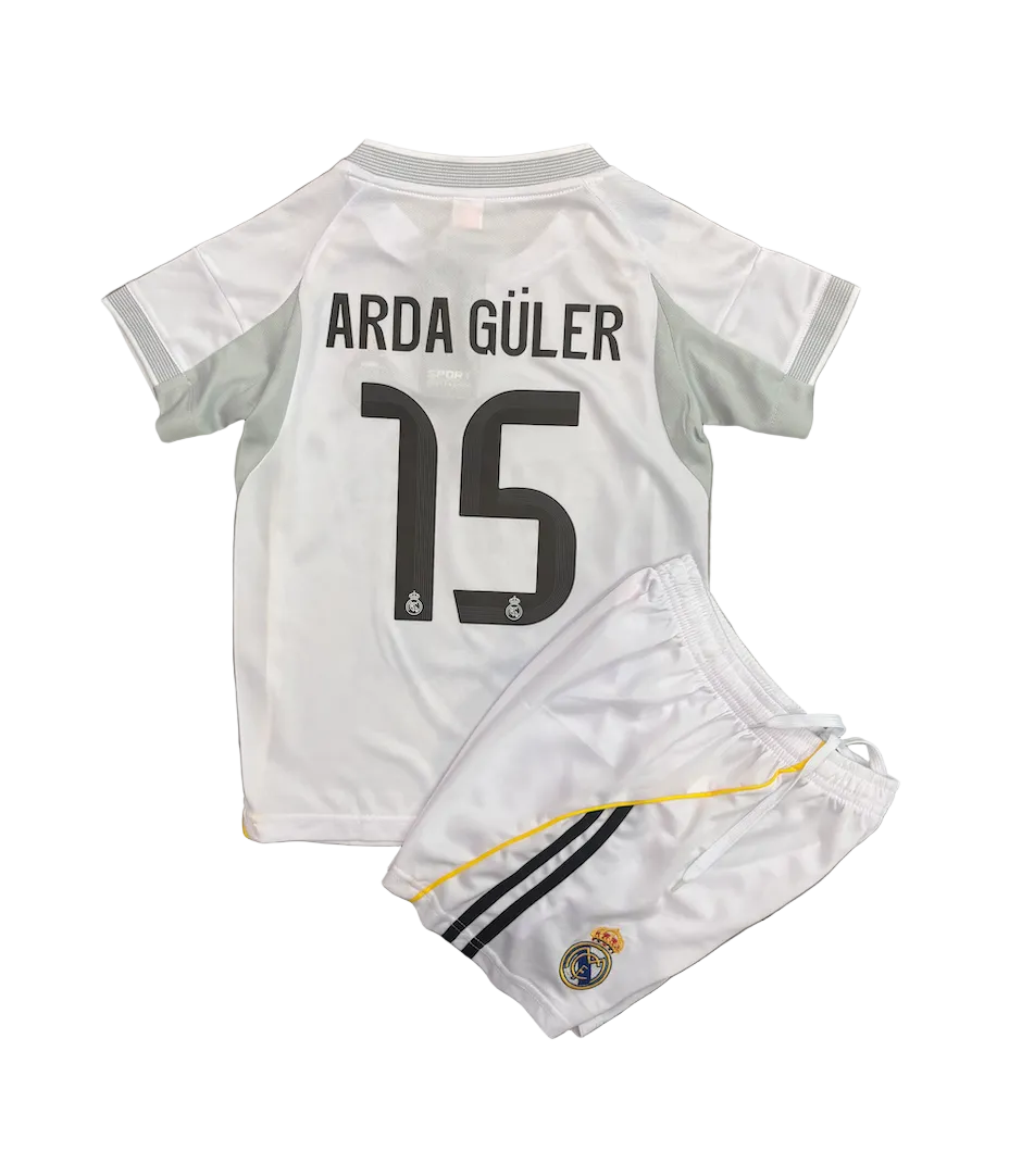 Arda Guler Real Madrid Home Kids Kit