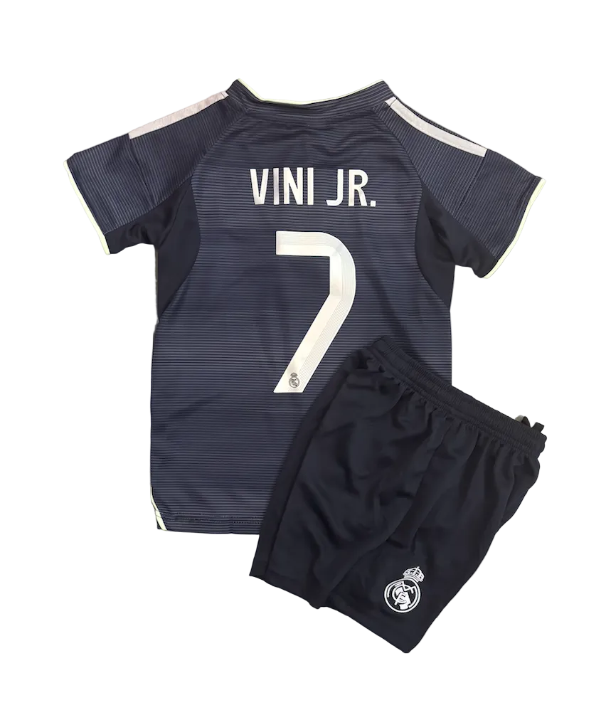Vini Jr. Real Madrid Away Kids Kit