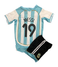 Retro Lionel Messi Argentina Home Kids Kit