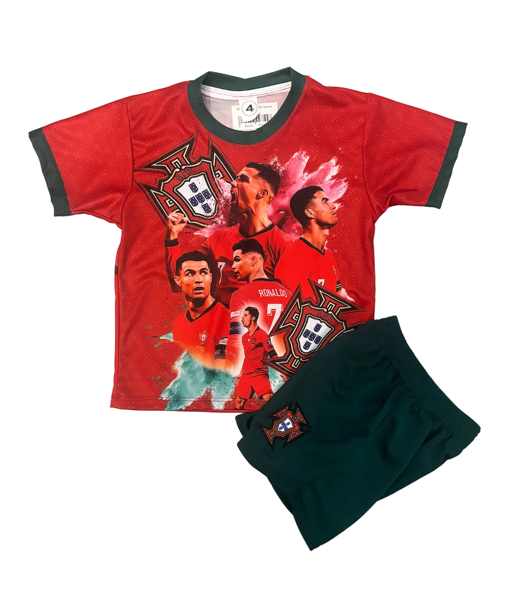Cristiano Ronaldo Portugal Graphic Kids Kit