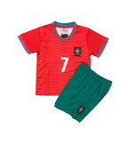 Cristiano Ronaldo Portugal Home World Cup 2026 Kids Kit