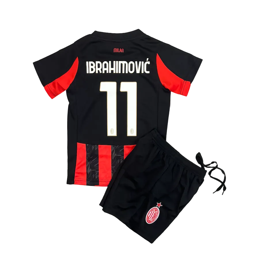 Ibrahimovic AC Milan Home Kids Kit