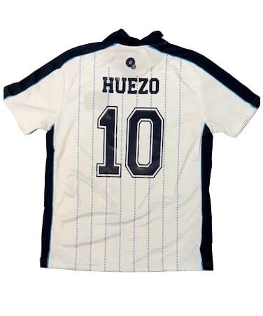 Huezo El Salvador White Adult Jersey