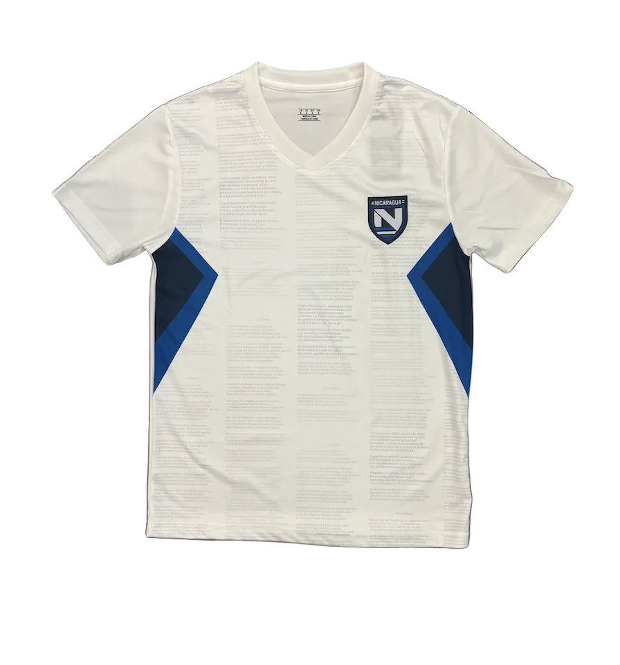 Nicaragua White Adult Jersey