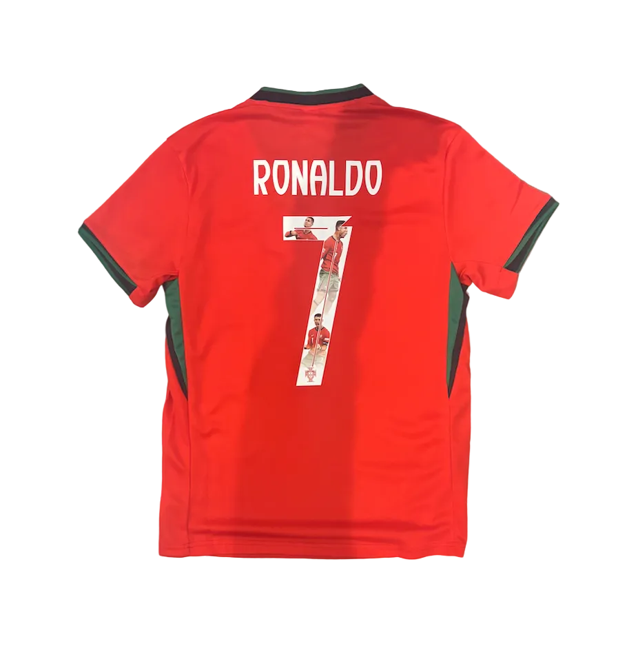 Cristiano Ronaldo Portugal Home Picture Adult Jersey