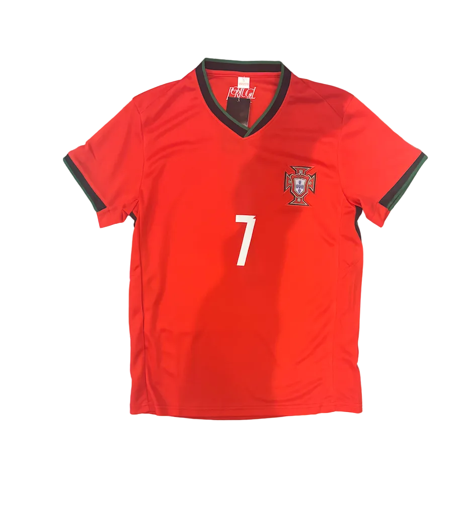 Cristiano Ronaldo Portugal Home Picture Adult Jersey