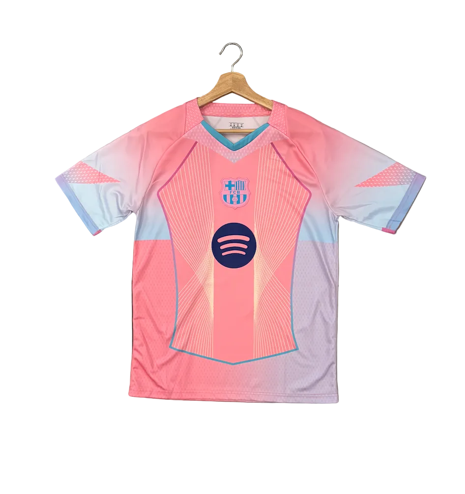 Lamine Yamal Barcelona Pink Adult Jersey