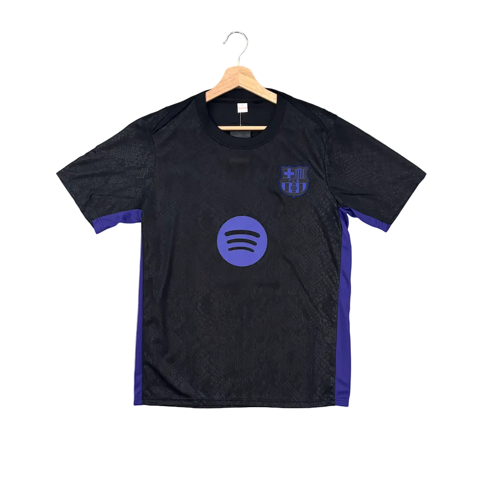Lamine Yamal Barcelona Purple and Black Adult Jersey