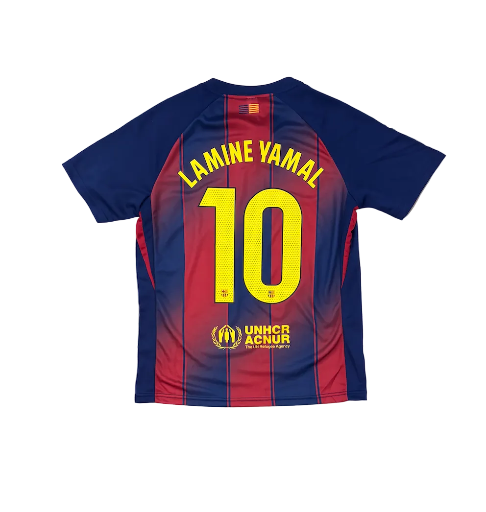 Lamine Yamal Barcelona Home Adult Jersey