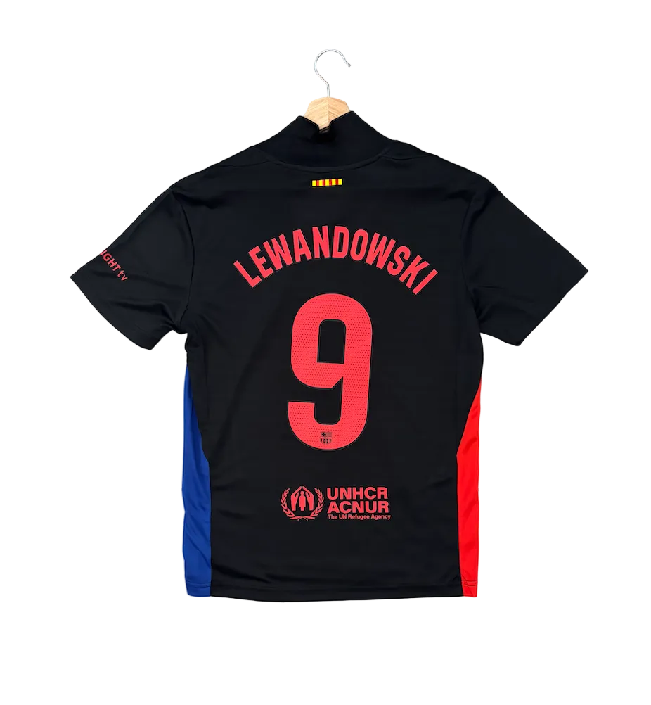 Robert Lewandowski Barcelona Black Adult Jersey