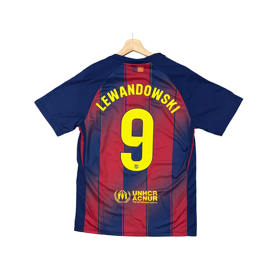 Lewandowski Barcelona Home Adult Jersey
