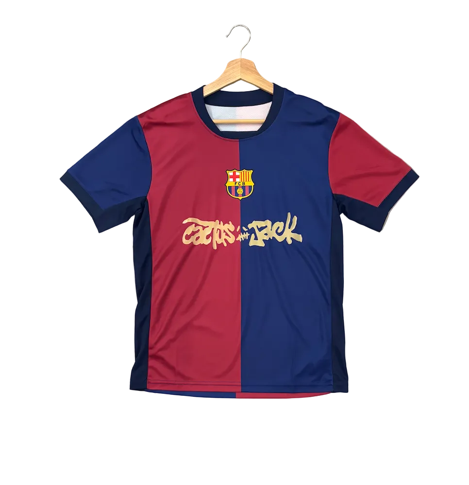 Barcelona Travis Scott Cactus Jack Limited Edition Adult Jersey