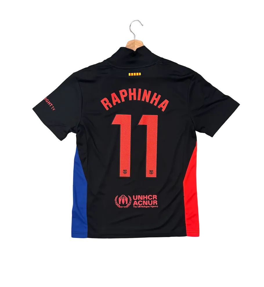 Raphinha Barcelona Black Adult Jersey