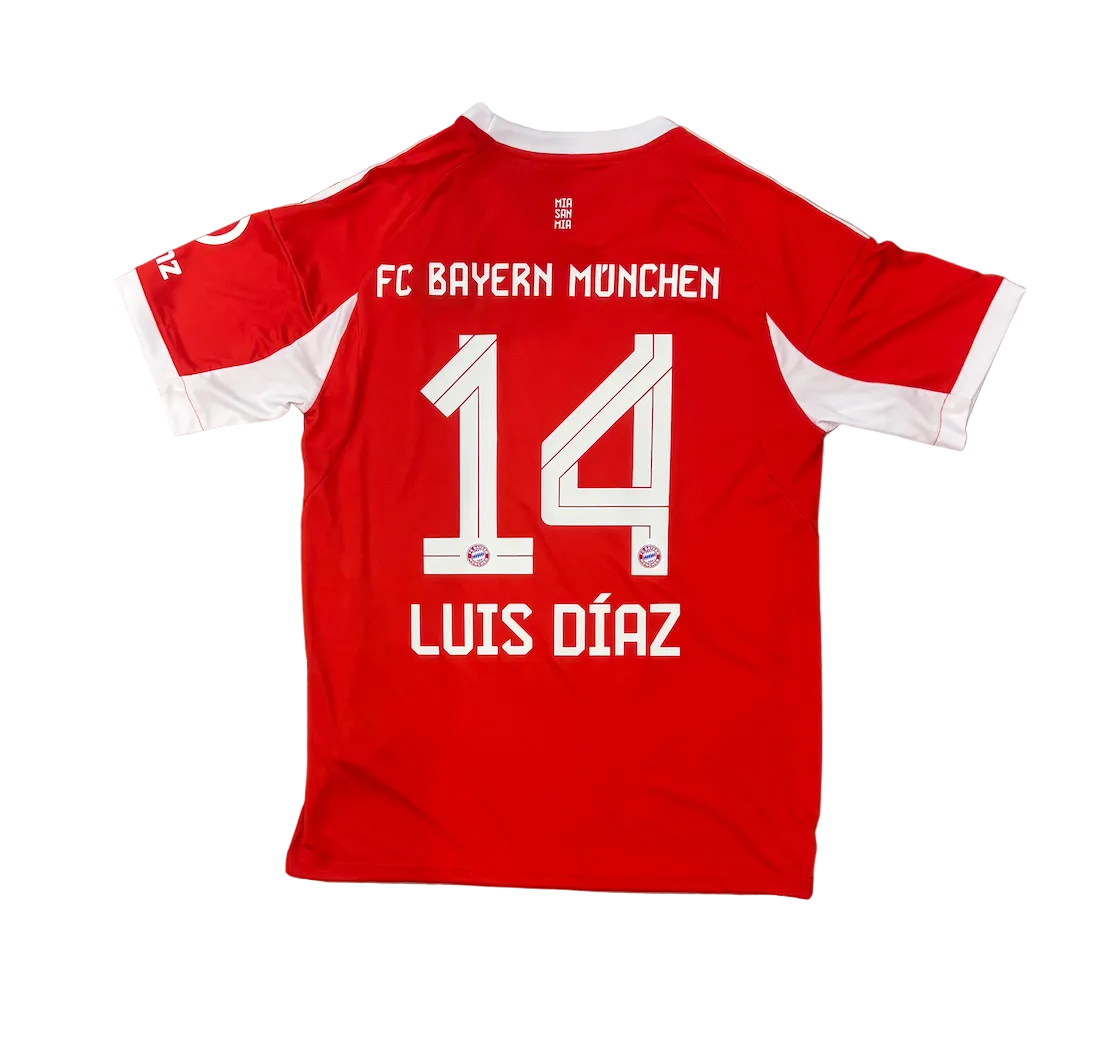 Luis Diaz Bayern Munchen Red Adult Jersey