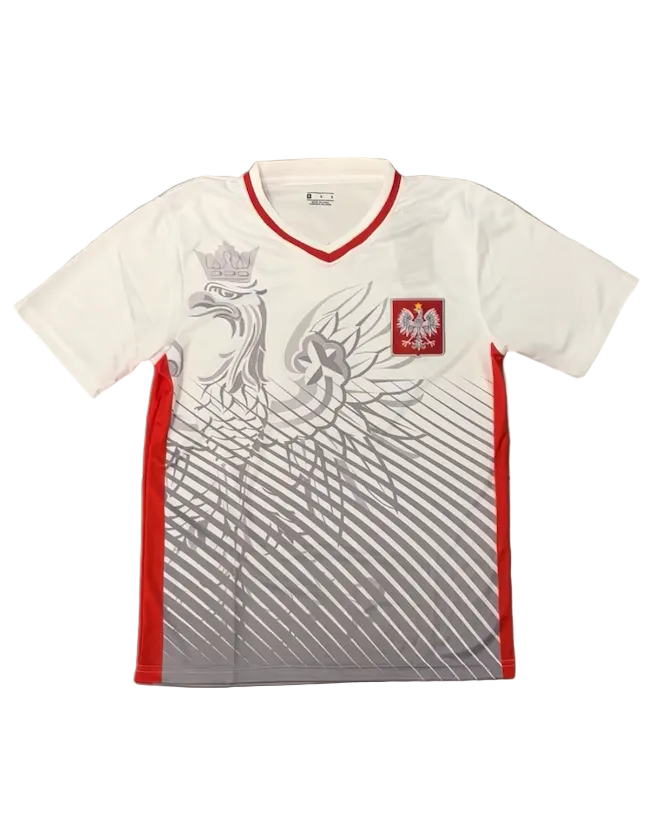 Lewandowski Poland Home Adult Jersey