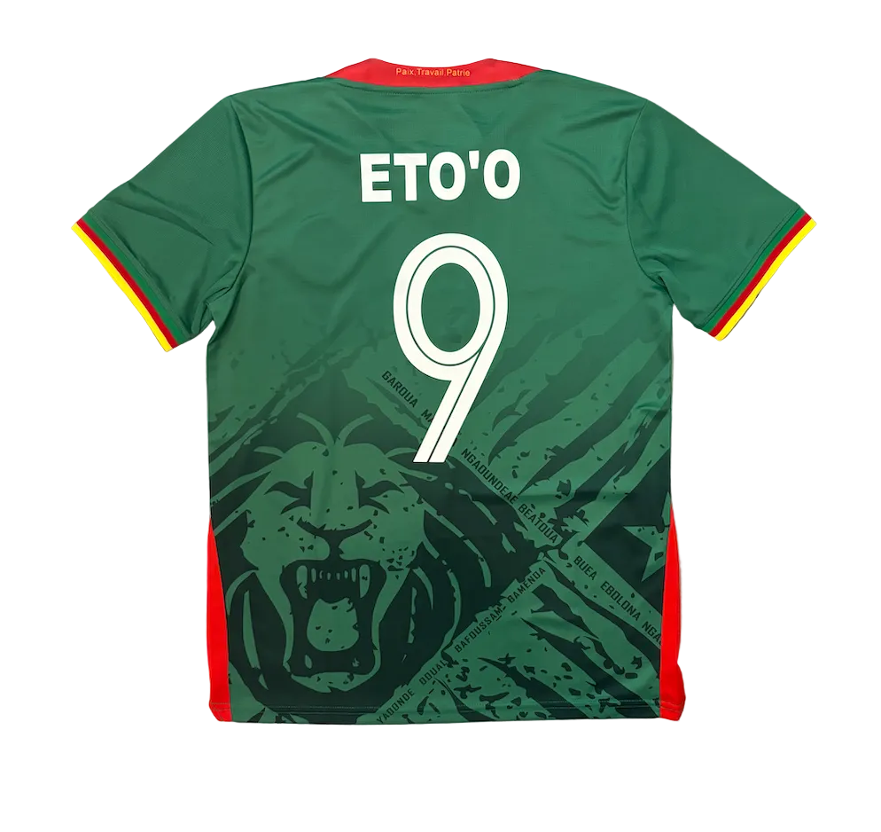 Samuel Eto'o Cameroun Green Adult Jersey