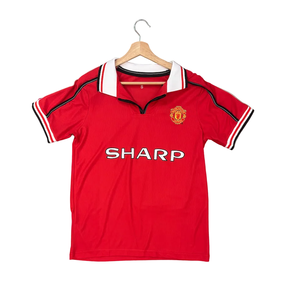 Retro David Beckham Manchester United Adult Jersey