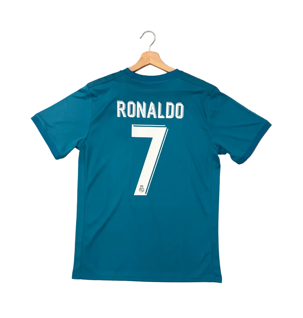 Retro Cristiano Ronaldo Real Madrid Blue Adult Jersey