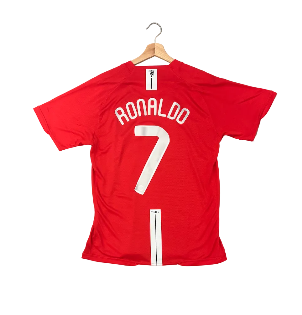 Retro Cristiano Ronaldo Manchester United Red Adult Jersey