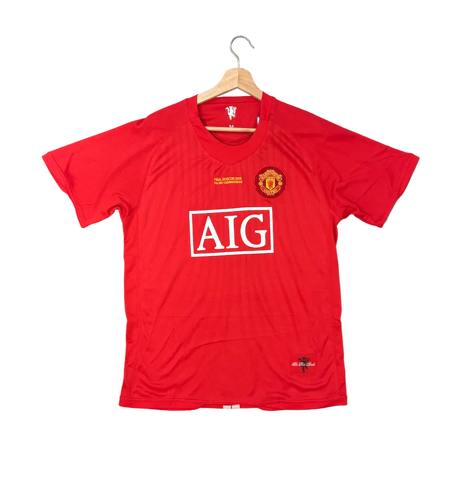 Retro Cristiano Ronaldo Manchester United Red Adult Jersey