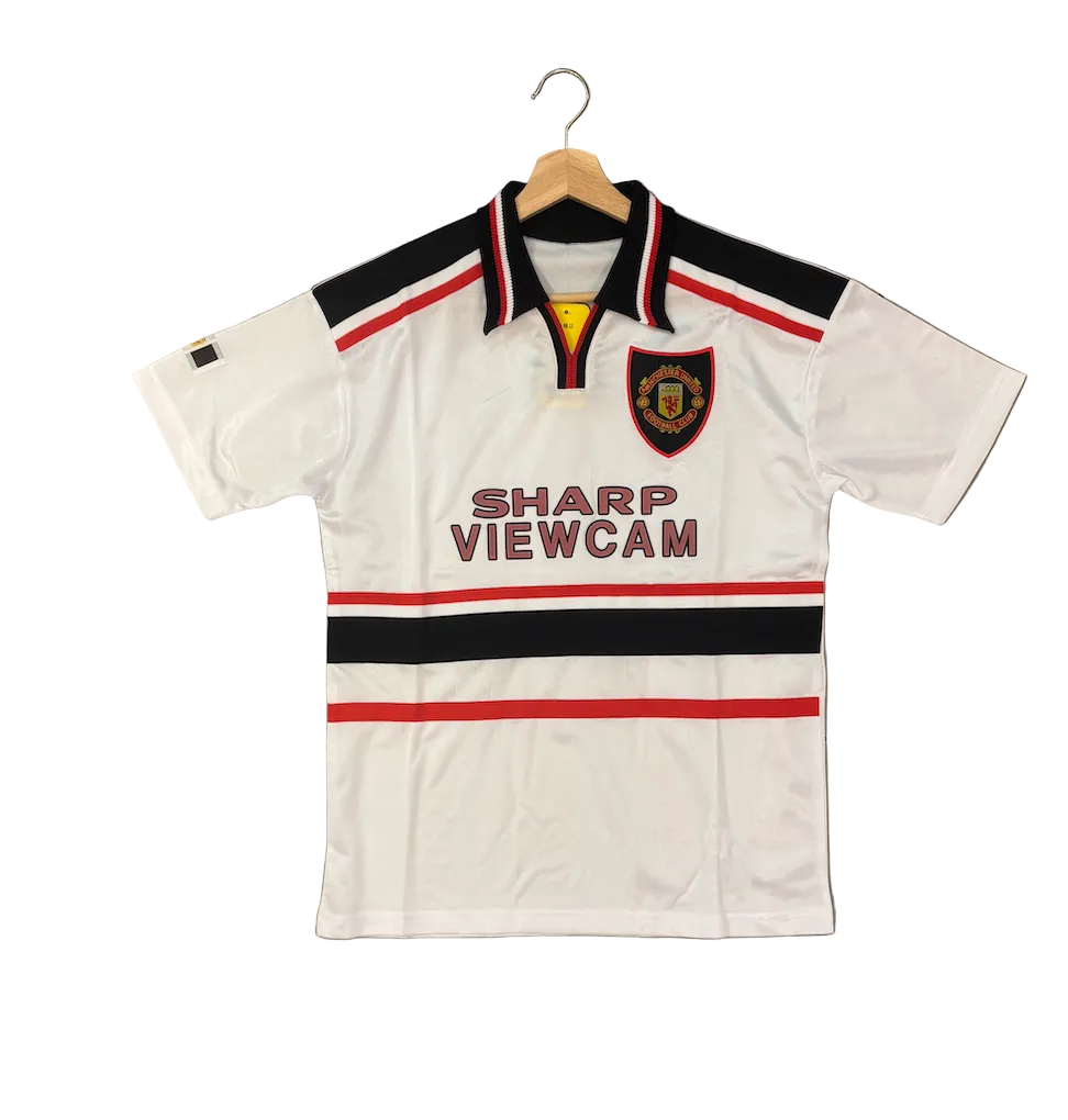 Retro Manchester United White Adult Jersey